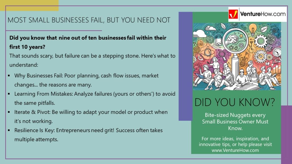 Most Small Businesses Fail, But You Need Not