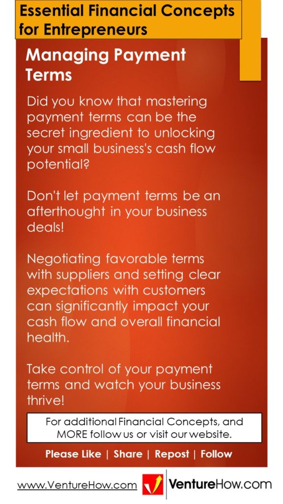 Managing Payment Terms