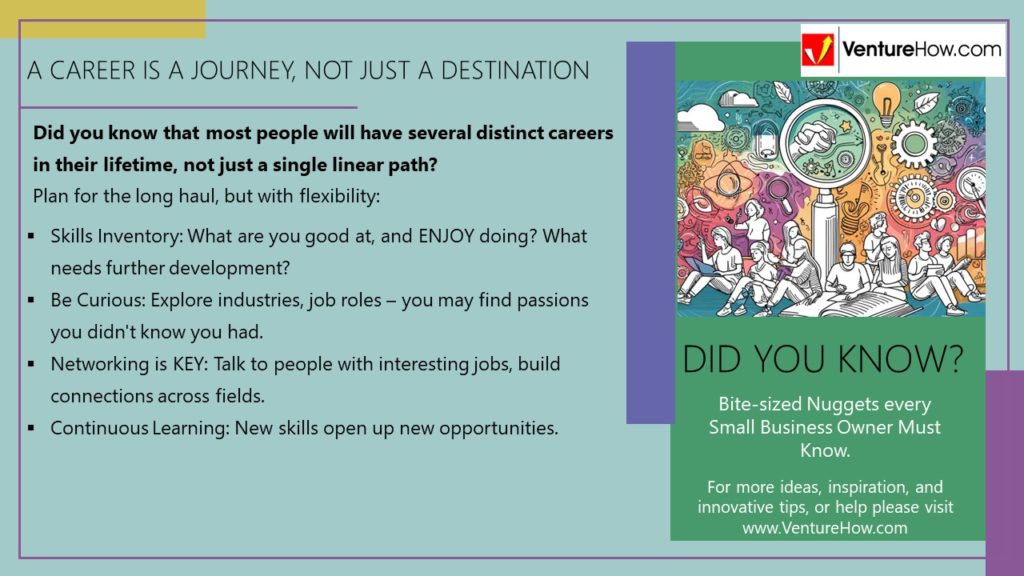 A Career Is a Journey, Not Just a Destination