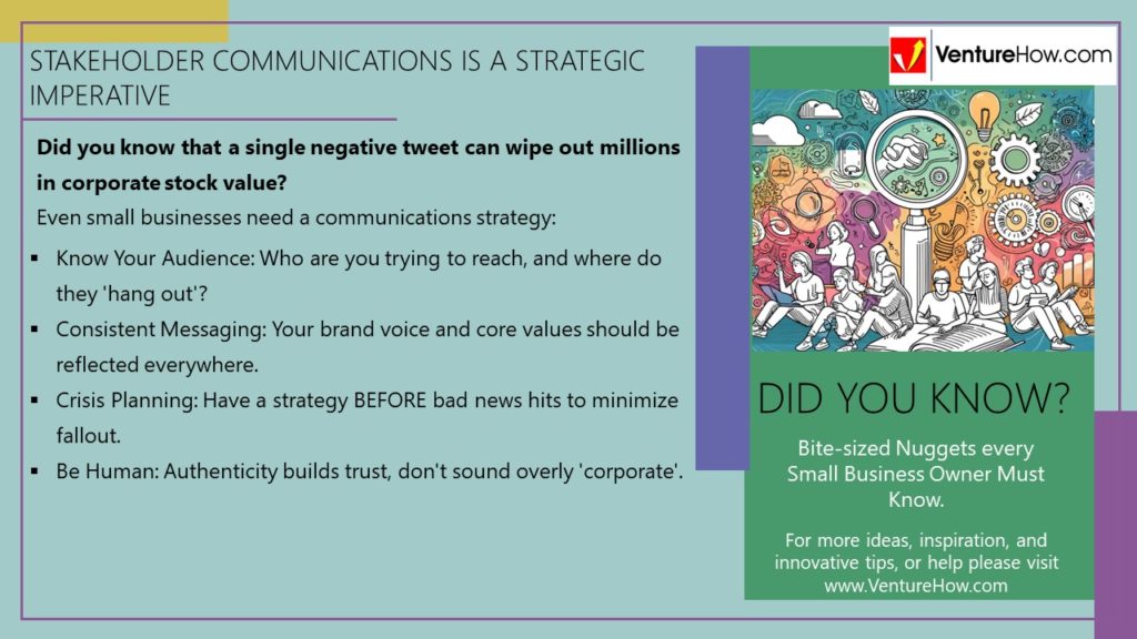 Stakeholder Communications is a Strategic Imperative