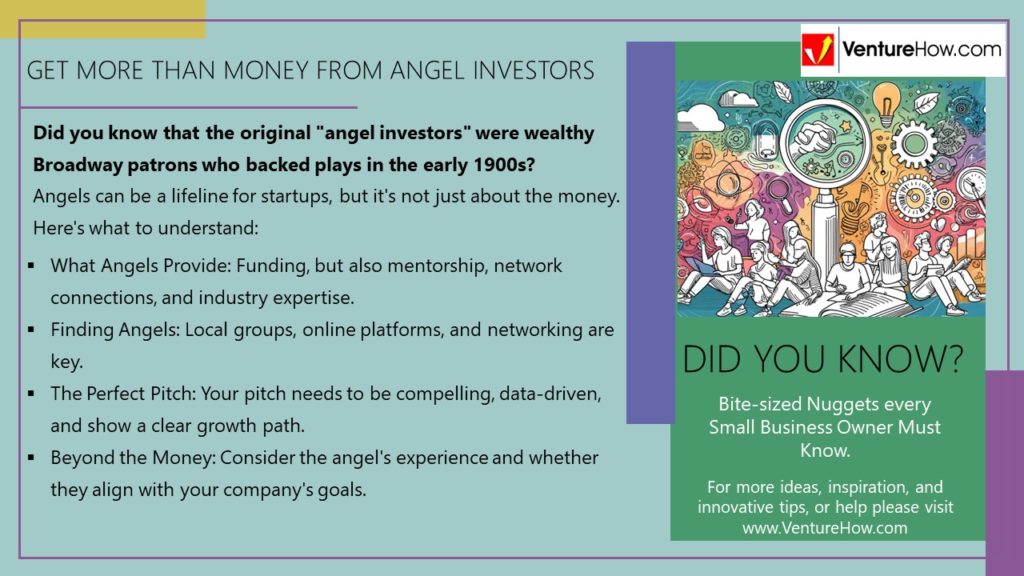 Get More than Money from Angel Investors