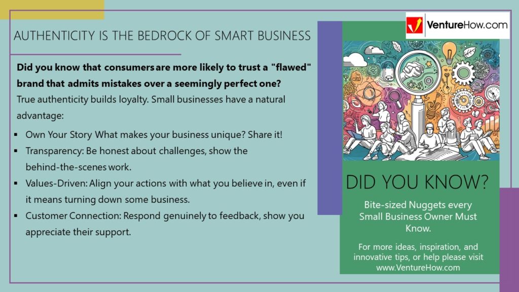 Authenticity is the Bedrock of Smart Business